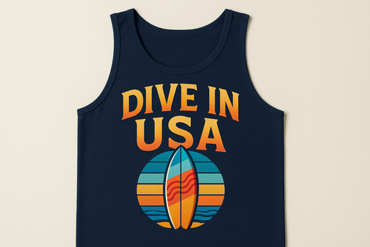 Dive in tank top